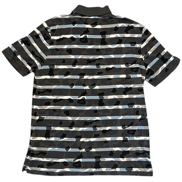 G-Star Raw Striped Camo Polo Shirt - Picture 2 of 4
